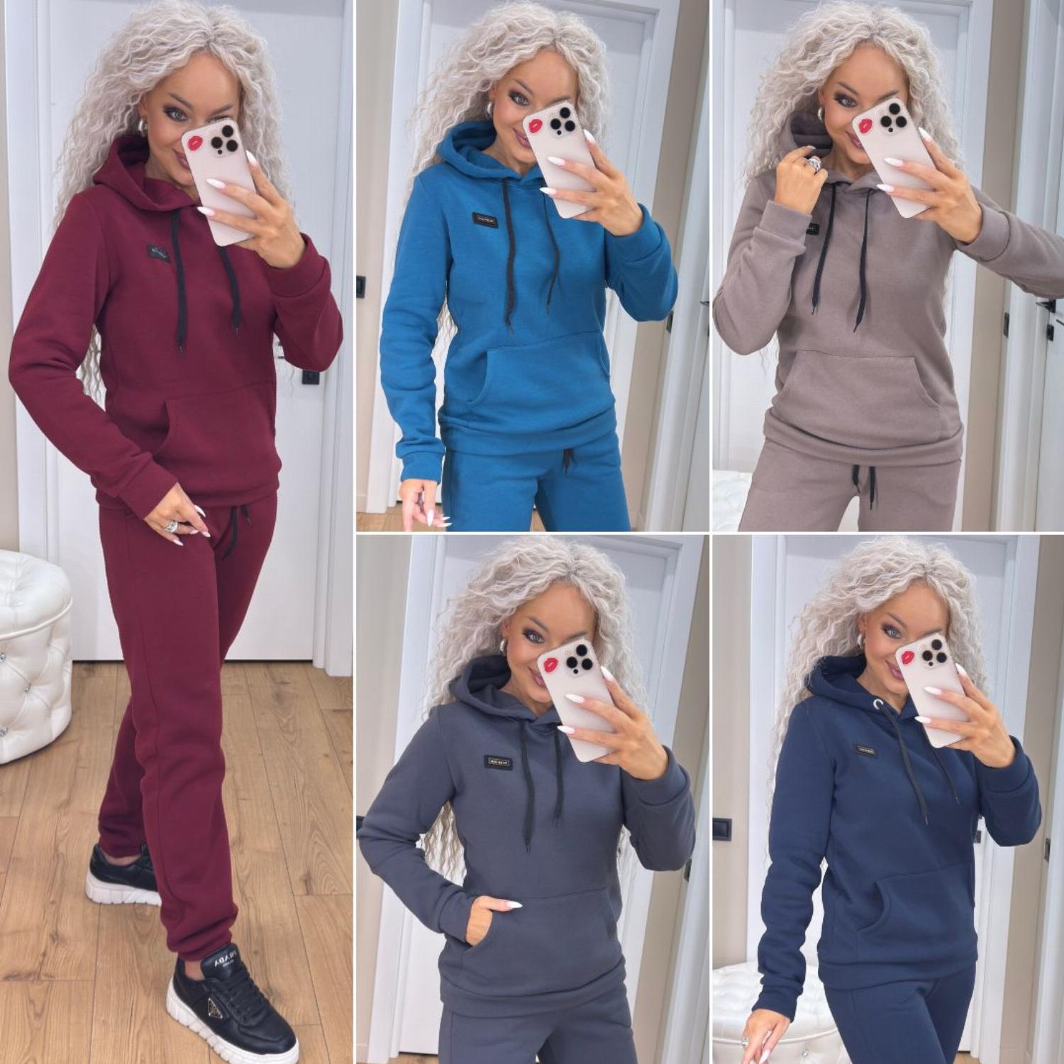 Теплый женский спортивный костюм тр ...